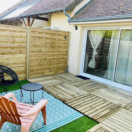 Cocon Maritime - Terrasse Privee Et A Pied - 1 & 1 Mezzanine Apartmán Ouistreham